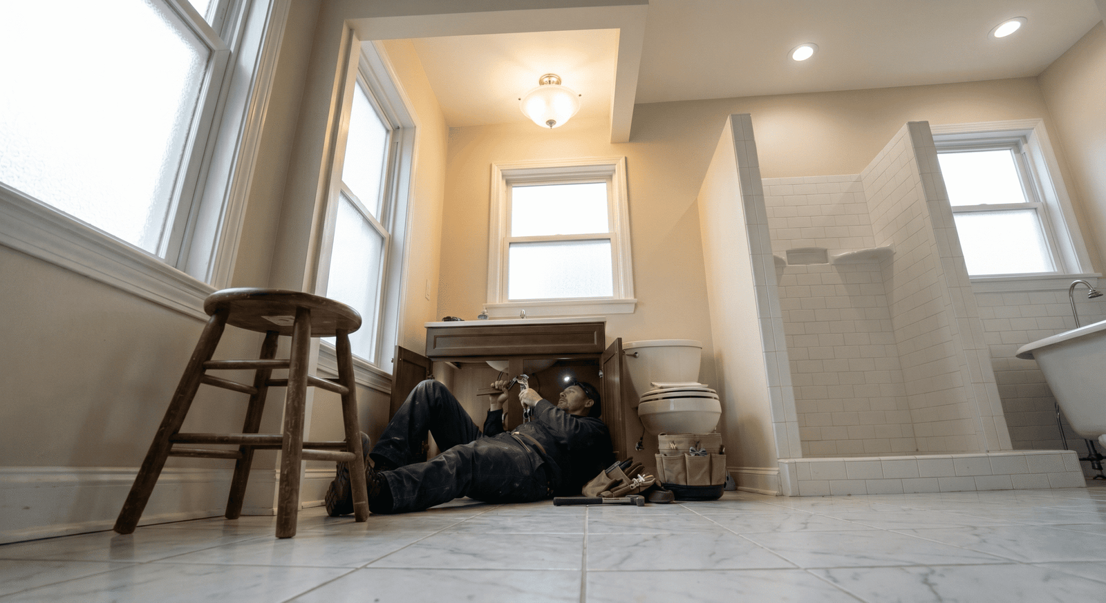 Tankless water heater installation by a licensed plumber in Sandpoint ID